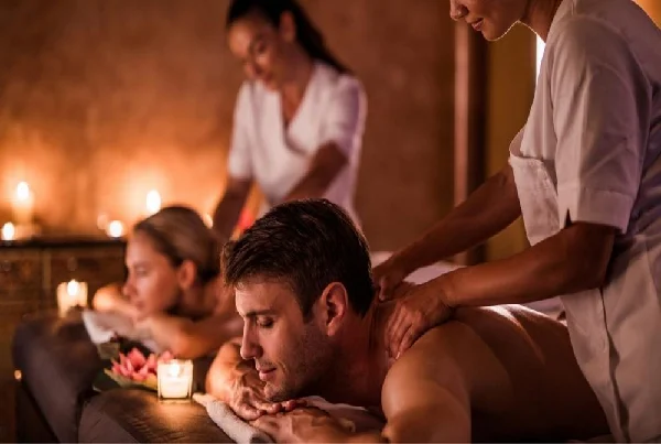 Romantic Couple Massage